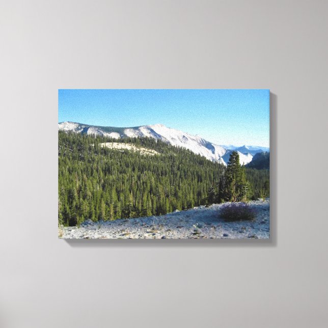 Toile Vue depuis Olmstead Point, Yosemite, CA (Recto)