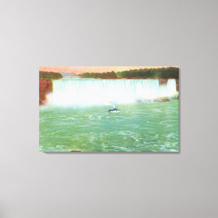 Toile Vue des automnes américains