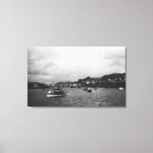 Toile Vue des bateaux à la 15ème régate annuelle