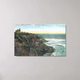 Toile Vue des bluffs de Mohegan et du sud-est