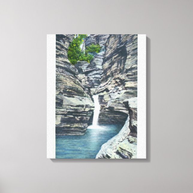 Toile Vue des chutes Whispering (Recto)