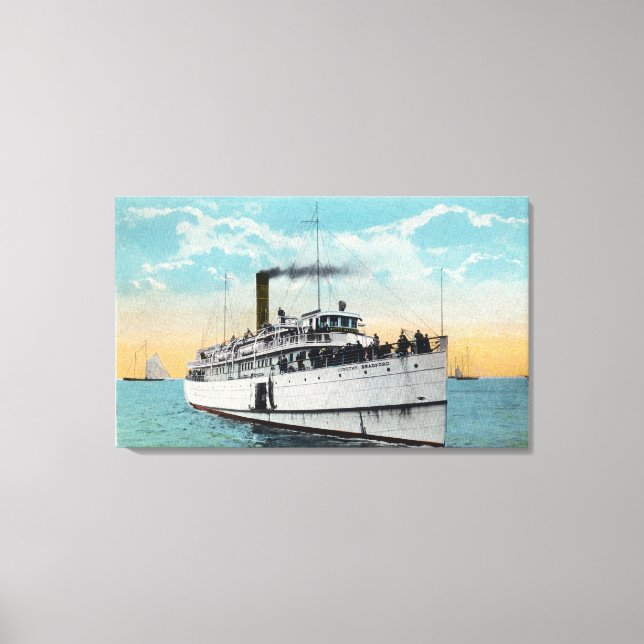 Toile Vue des dunes de sable typique de Cape Cod (Recto)