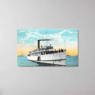 Toile Vue des dunes de sable typiques de Cape Cod