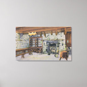 Toile Vue des pelouses de défilé