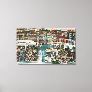 Toile Vue des procès-verbaux d'en haut # 2