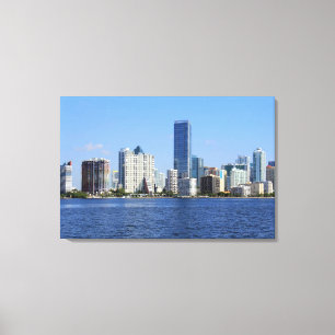 Toile Vue d'horizon de Miami