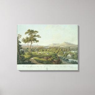Toile Vue d'Iéna de Rasenhuehlberg, c.1810