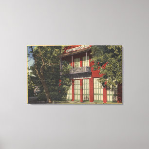 Toile Vue du bureau Old Wells-Fargo (1855)