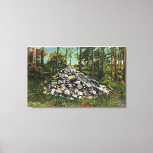 Toile Vue du cairn de Thoreau