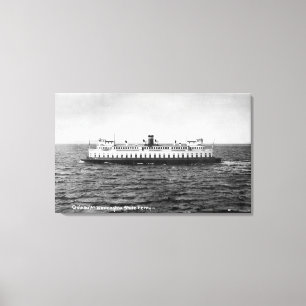 Toile Vue du ferry de Quinault