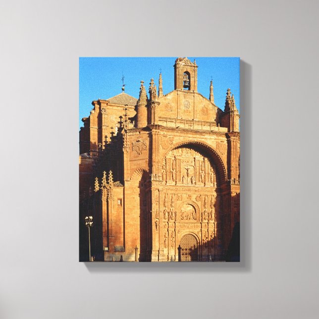 Toile Vue du front ouest (Recto)