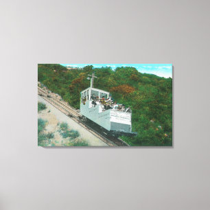 Toile Vue du funiculaire de pente de Mt. Lowe