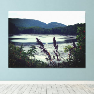 Toile Vue du Maine Mountain