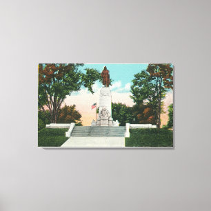 Toile Vue du monument de Champlain