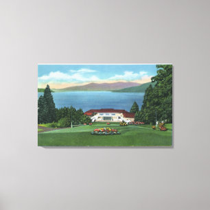 Toile Vue du nord de lac de pi William Henry