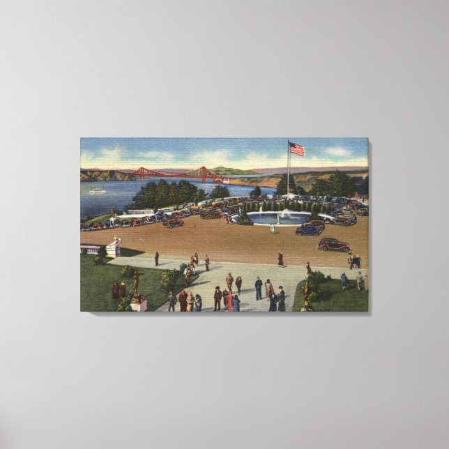 Toile Vue du Palais de la Légion d'Honneur (Recto)