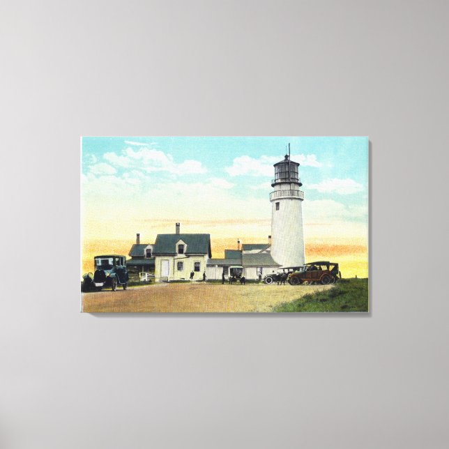 Toile Vue du phare North Truro Highland (Recto)