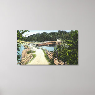 Toile Vue du pont de l'île d'Orr