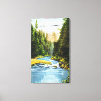 Vue du pont de suspension Capilano n° 2