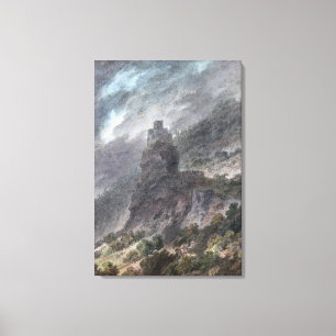Toile Vue d'un Schloss entre Bolzano et Trent, (la