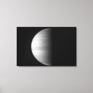 Toile Vue en gros plan de la planète Jupiter