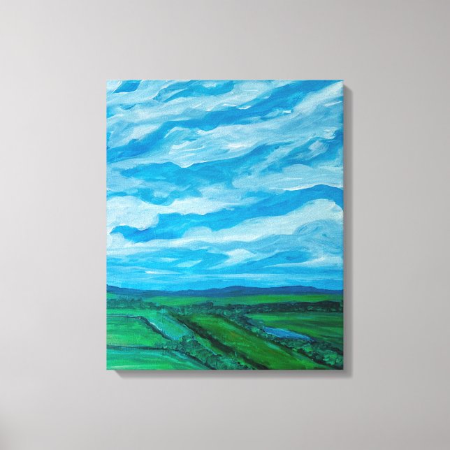 TOILE VUE ÉTÉ (Recto)