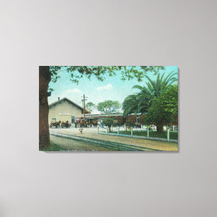 Toile Vue extérieure de DepotHealdsburg, CA