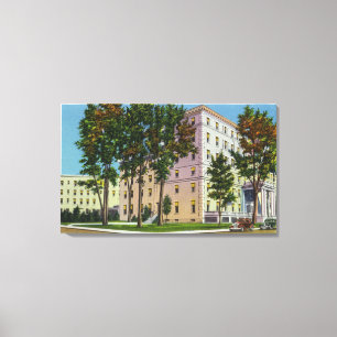 Toile Vue extérieure de la Chambre d'Augusta