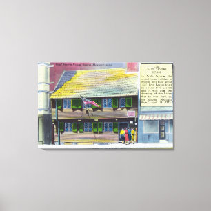 Toile Vue extérieure de la Chambre de Paul Revere