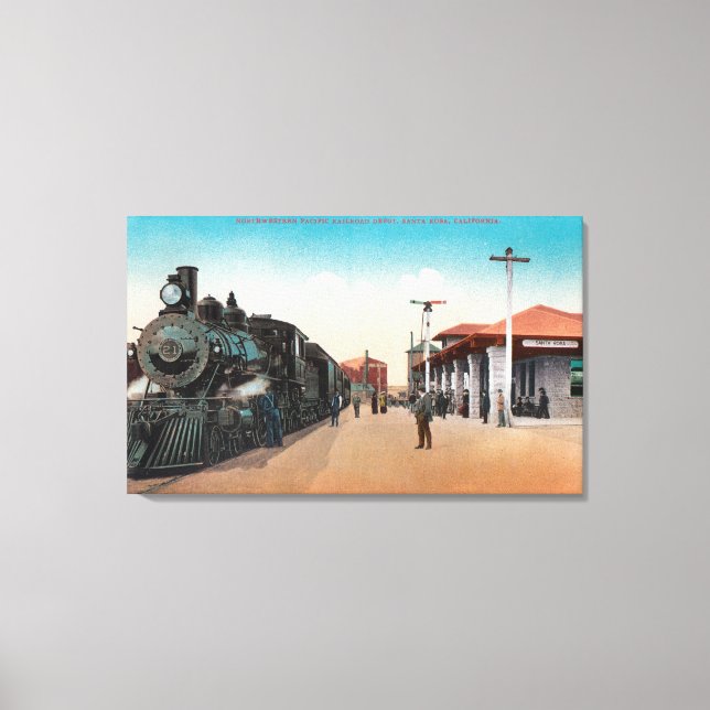 Toile Vue extérieure de la RRR du Pacifique Nord-Ouest (Recto)