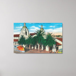Toile Vue extérieure de la station de Santa Fe