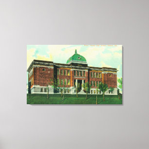 Toile Vue extérieure de lycée du comté de Placer