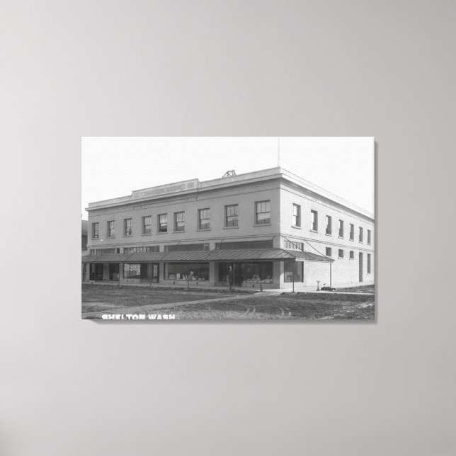 Toile Vue extérieure du Bldg Lumbermens (Recto)