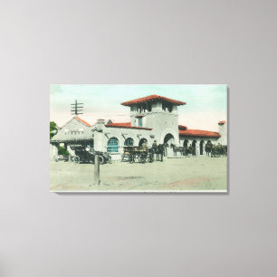Toile Vue extérieure du dépôt Pacifique du sud 2