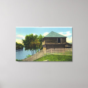 Toile Vue extérieure du fort Halifax