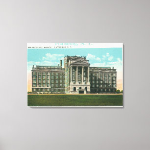 Toile Vue extérieure du nouveau de l'hôpital médecin