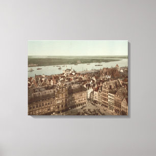 Toile Vue générale d'Anvers I, Belgique