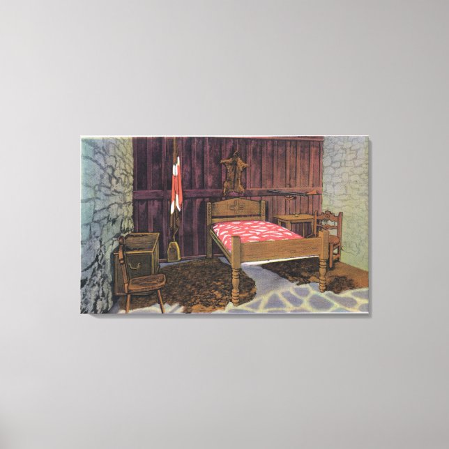 Toile Vue générale du fort (Recto)