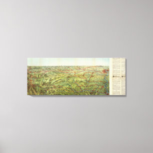 Toile Vue Grandes Plaines de Birdseyes