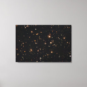 Toile Vue infrarouge à champ ultra profond de Hubble