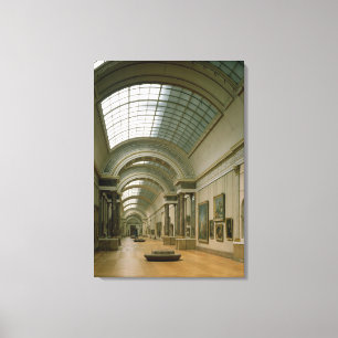 Toile Vue intérieure du grand Galerie