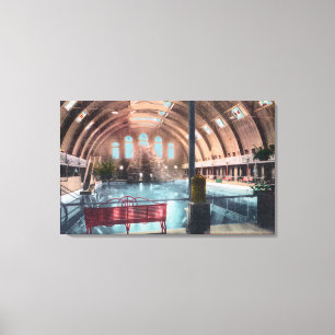 Toile Vue intérieure du NatatoriumBoise, identification