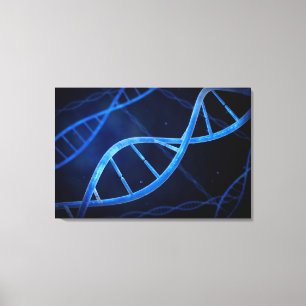 Toile Vue Microscopique De L'ADN