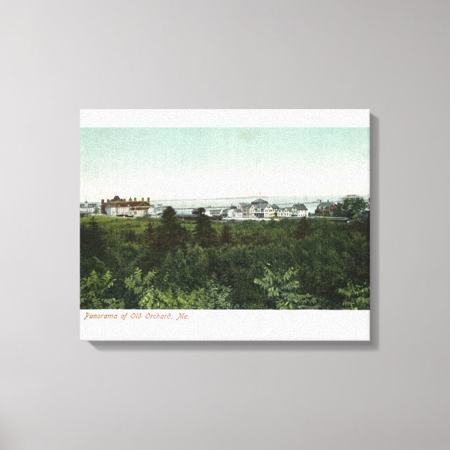 Toile Vue panoramique sur la ville (Recto)