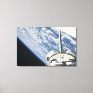 Toile Vue partielle de Space Shuttle Endeavor