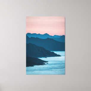 Toile Vue paysage de Norvège Lofoten