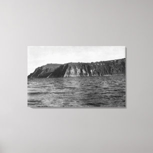 Toile Vue photographie du Roi d'Island, Alaska
