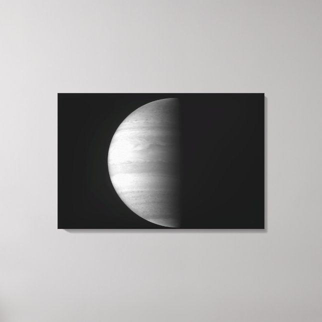 Toile Vue rapprochée de la planète Jupiter (Recto)