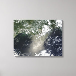 Toile Vue satellite des filets et des rubans d'huile