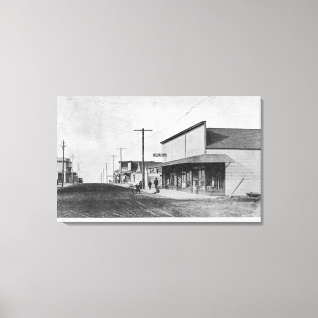 Toile Vue sur George Street (Recto)